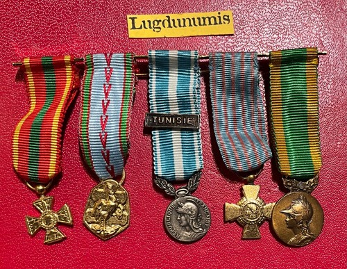 Médaille barrette de 5 - -,