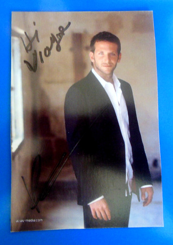 Autographe bradley cooper - bradley,
