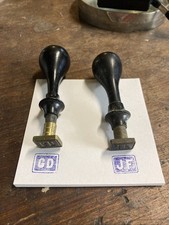 Sceau Initiales  Cachet à