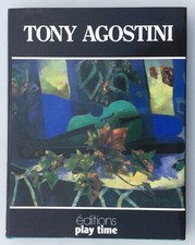 TONY AGOSTINI ALAIN PEYREFITTE 1987 ÉCOLE DE PARIS DEDICACE DESSIN ORIGINAL SIGN