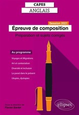 CAPES Anglais - Epreuve de composition - Session 2021 - Préparation et sujets co
