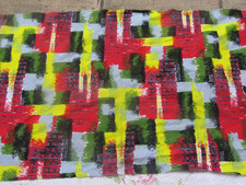 Coupon de tissu vintage année