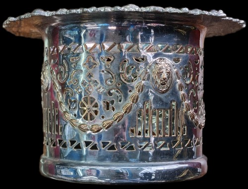 Ancien porte bouteille - bouteille, en