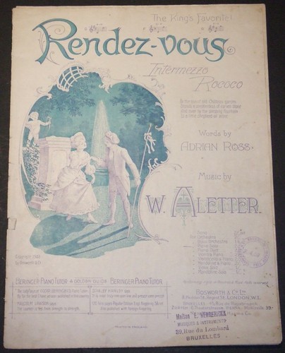Rendez vous intermezzo rococo - rendez,