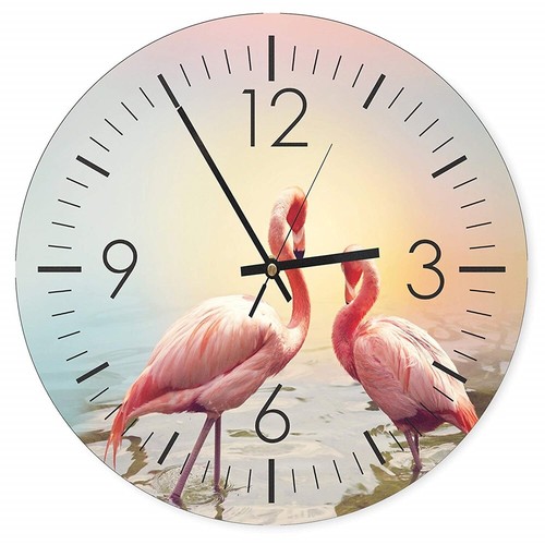 Orologio murale fenicotteri - orologio,