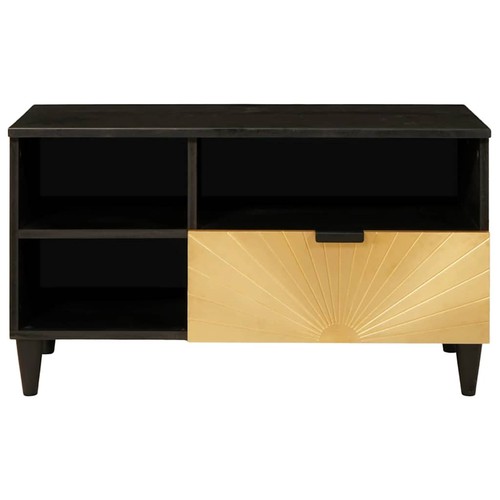 Meuble noir 80 cm - meuble,