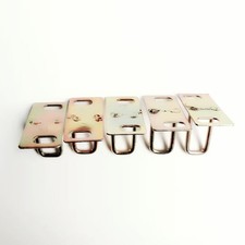 Lot de 5 crochets plaque