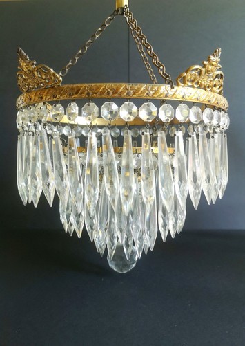 French antique crystal - antique,