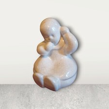 Ancien Bébé FAB Savigny en faïence HB Quimper