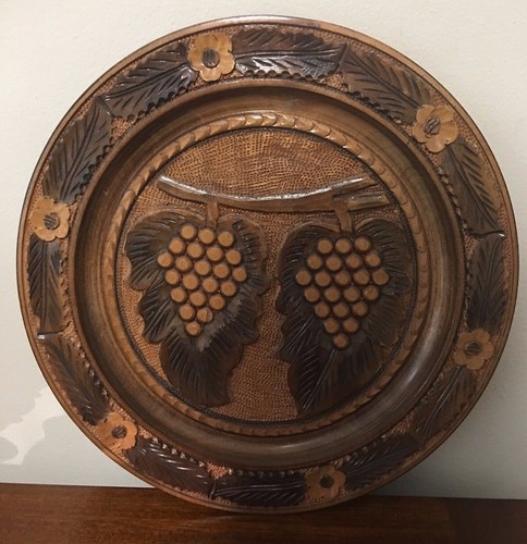 Vintage hand carved - carved, wood