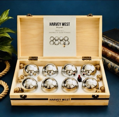New petanque boules - boules, harvey
