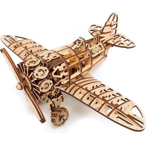 Maquette avion bois - maquette, 3d