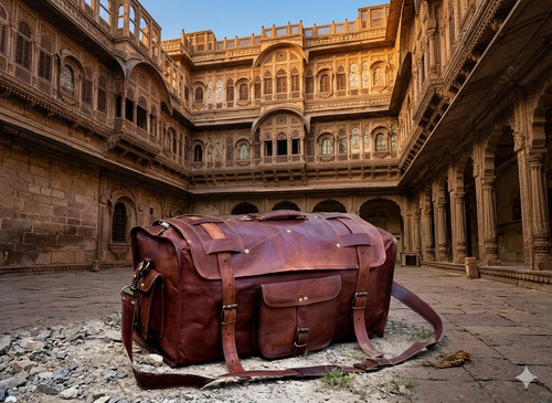 Sac voyage vintage cuir - vintage,