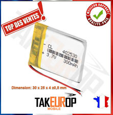 3.7V 300mAh 402530 Lithium Polymer Battery CellLi-Po Lipo Dashcam MP3 camera