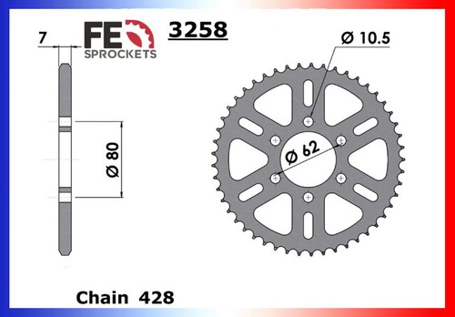 Couronne transmission 49 - couronne, fe