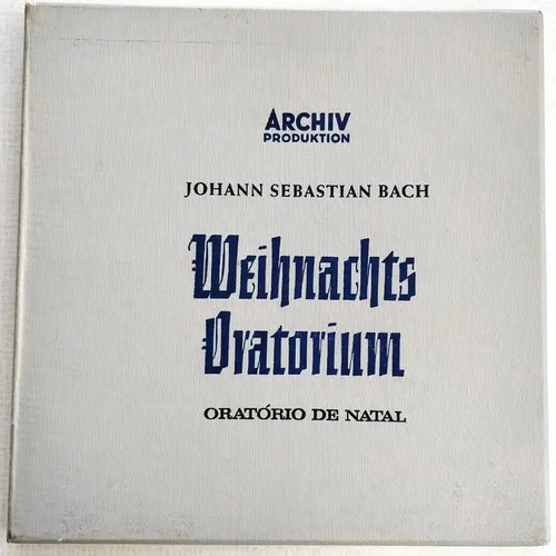Box bach oratorio natal - oratorio, de