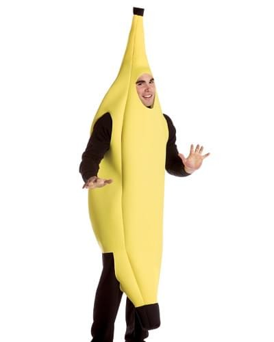 Costume adulte deluxe banane - costume,