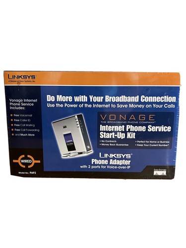 Linksys pap2 vonage - linksys,