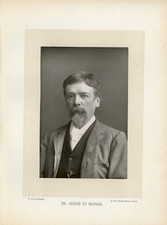 W & D Downey, London, George Louis Palmella Busson du Maurier (1834-1896), écriv