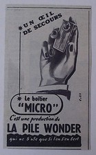 Publicité ancienne Boitier