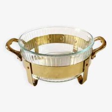 Plat de service en cuivre et