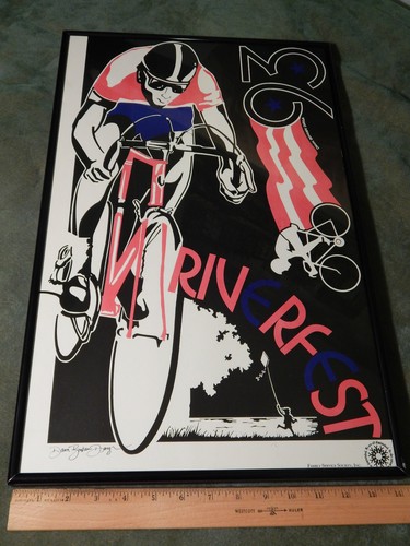 1993 riverfest bicycle - riverfest,