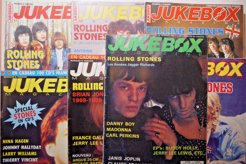 Juke box magazine lot - box,