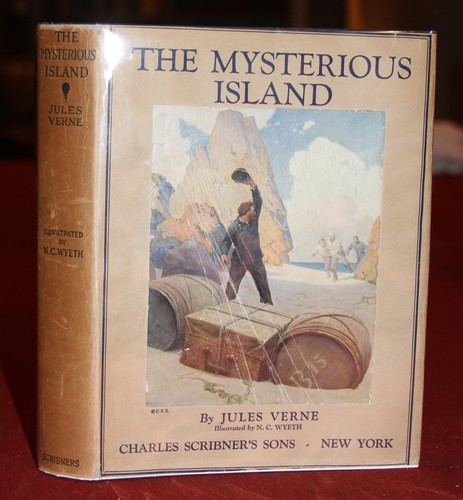 The mysterious island jules - mysterious, island.