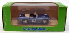 Eligor 1/43 Scale Model Car 1135 Triumph TR5 1968 #37 Coupe Des Alpes - Met Blue
