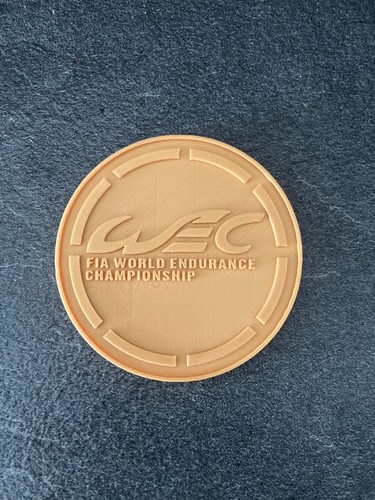 Medaille hyperpole wec or - hyperpole, wec,