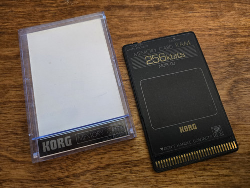 Korg mcr 256kb ram - korg,