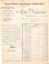 1921 LAINES FILEES POUR