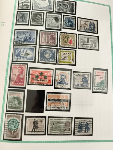 Timbres canada oblitérés lot - canada,