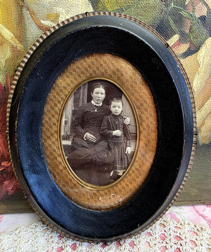 Ancien petit cadre - cadre, bois