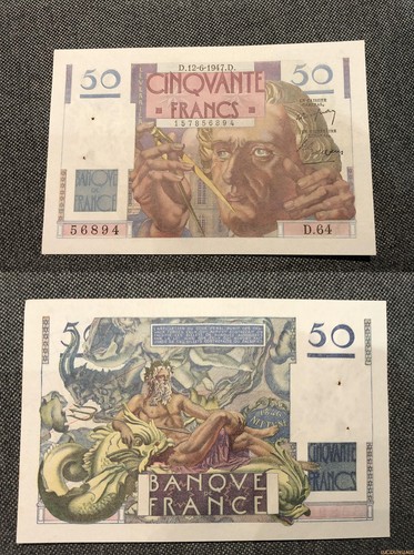 Francs verrier type - francs, le