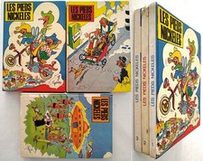 LOT de 3 reliures 1973-1974 Les Pieds Nickelés 12 albums sans les couvertures