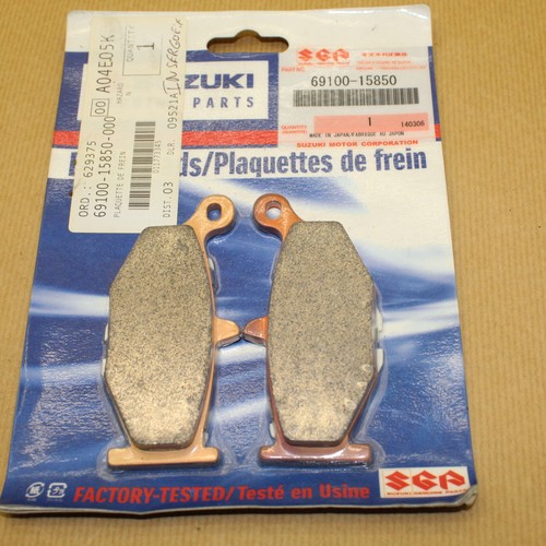 Plaquettes arriere suzuki - plaquettes,