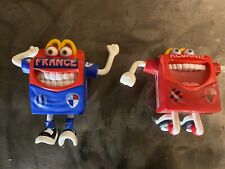 2 figurines Happy Meal UEFA EURO 2016 - FRANCE ALBANIE - MC DONALD'S MACDO