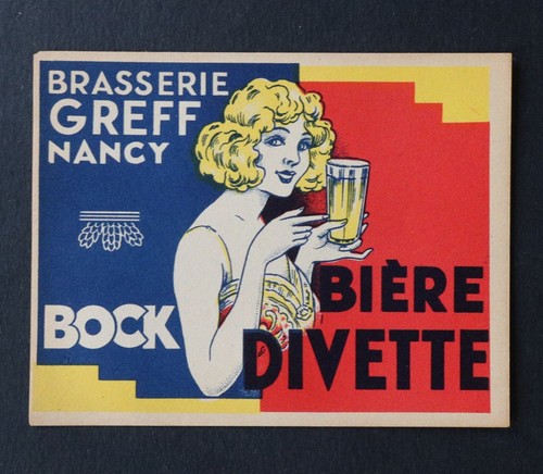 Ancienne étiquette biere - ancienne,