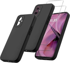 Coque Etui + Verre Trempé