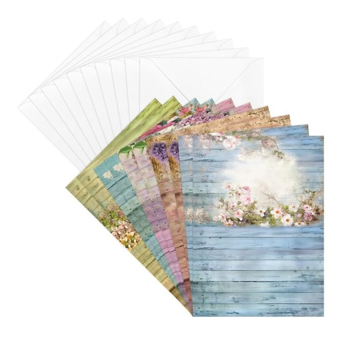 Lot cartes vœux avec - cartes, de