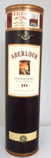 Boîte carton - WHISKY ABERLOUR 10 ANS VIDE ET SANS LE VERRE