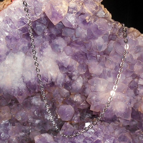 Collier chaîne 65cm maille - chaîne,