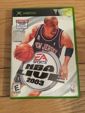 EA SPORTS NBA LIVE 2003 - XBOX - COMPLETE WITH MANUAL - FREE S/H - (TT)