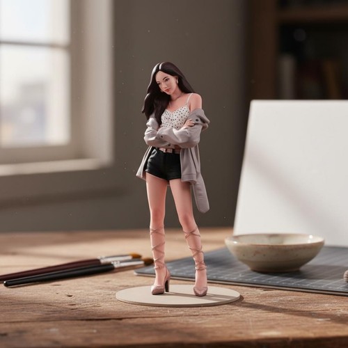 Figurine miniature peinte - figurine,