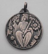 Pendentif Médaille Art Déco