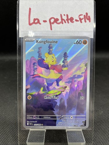 Carte pokemon kungfouine - carte,