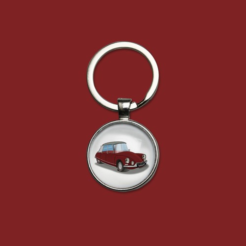 Porte clés citroën pallas - porte-clés,