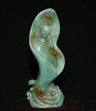 7.8 "statue de Guanyin en jade