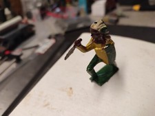 Indien  au couteau , plomb